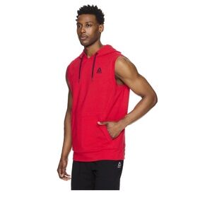 Reebok Men's Conqueror Sleeveless Hoodie - Size M/M/M